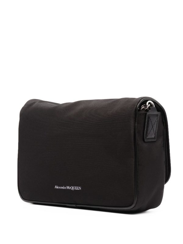 Alexander McQueen logo-graffiti-print crossbody bag - Image 4