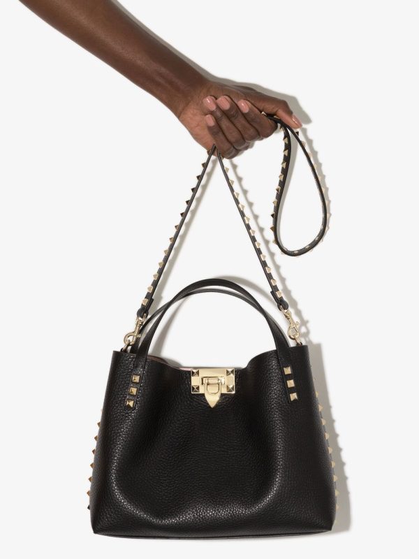 Valentino Garavani small Rockstud tote bag - Image 4