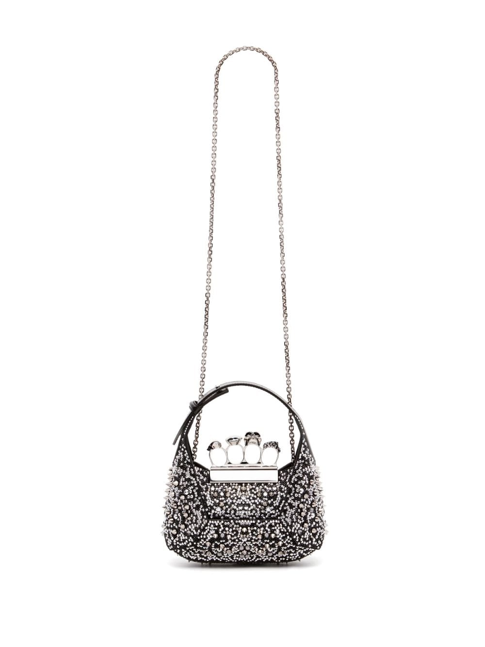 Alexander McQueen mini Jewelled Hobo bag - Image 4