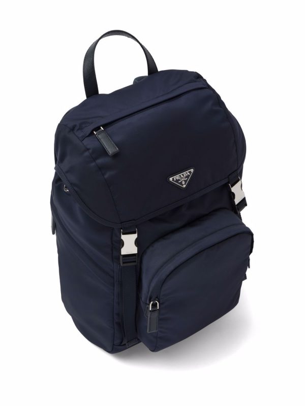Prada Re-Nylon triangle logo backpack - Image 4