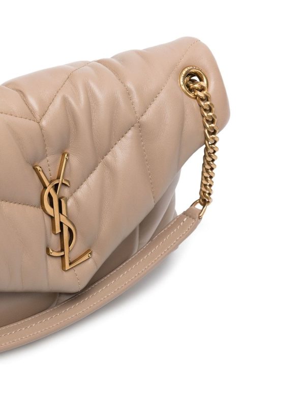 Saint Laurent logo-plaque shoulder bag - Image 4