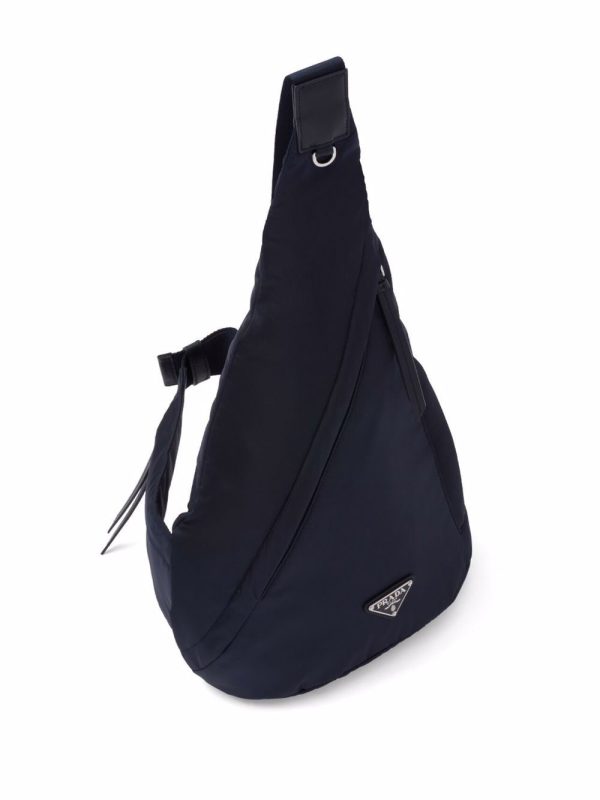 Prada Re-Nylon logo-plaque backpack - Image 4