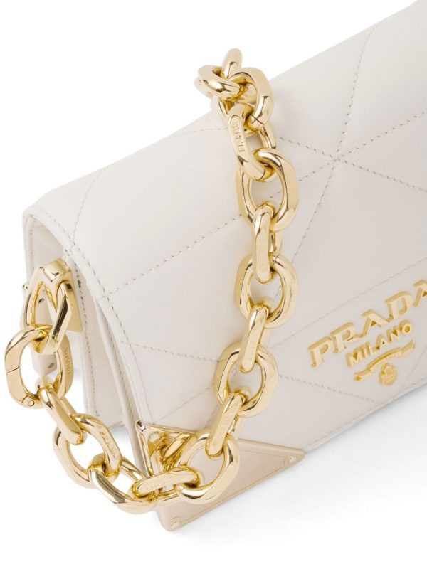 Prada quilted nappa leather shoulder bag - Image 4