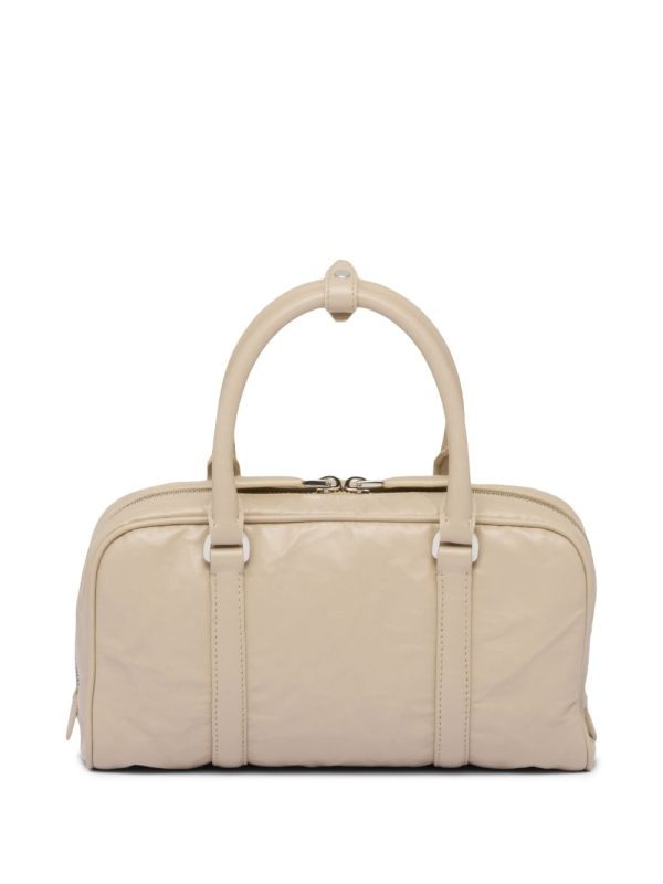 Prada leather tote bag - Image 4