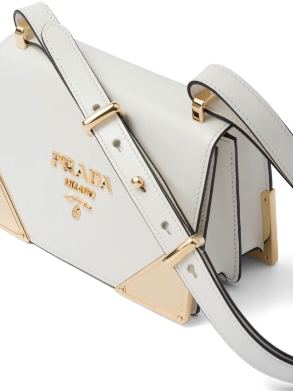 Prada leather shoulder bag - Image 4