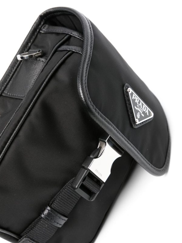 Prada Re-Nylon flap messenger bag - Image 4