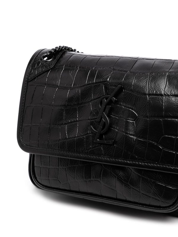 Saint Laurent Niki embossed shoulder bag - Image 4
