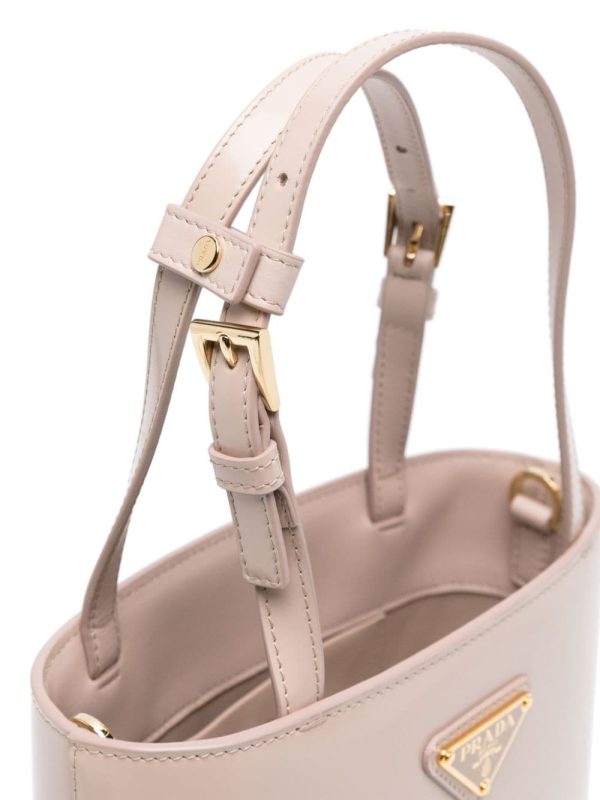 Prada small Panier leather tote bag - Image 4