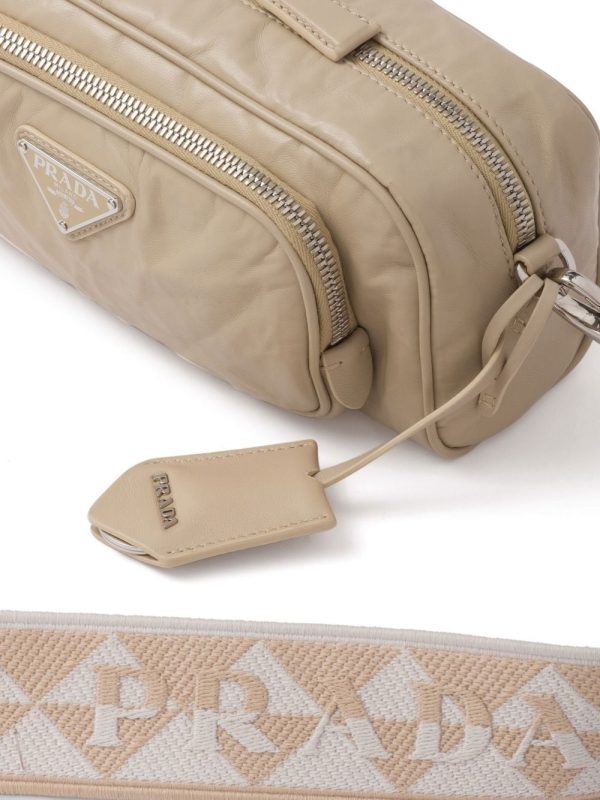 Prada leather shoulder bag - Image 4