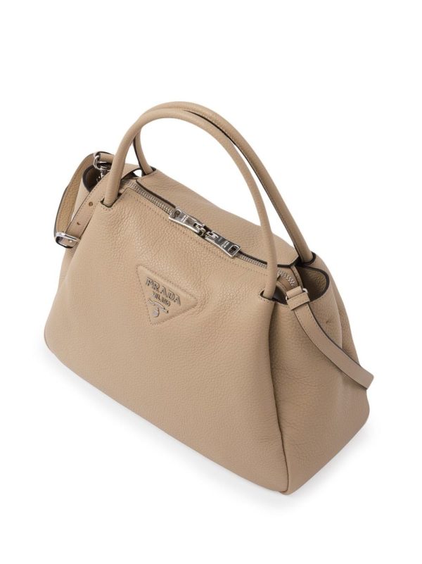 Prada logo-lettering top-handle bag - Image 4