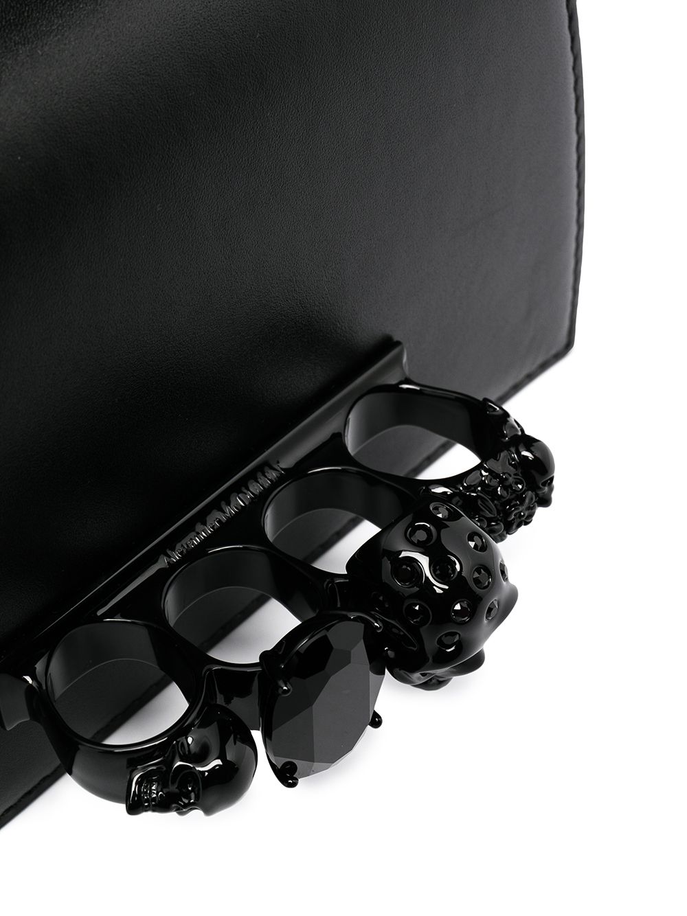 Alexander McQueen mini Jewelled Satchel crossbody bag - Image 4