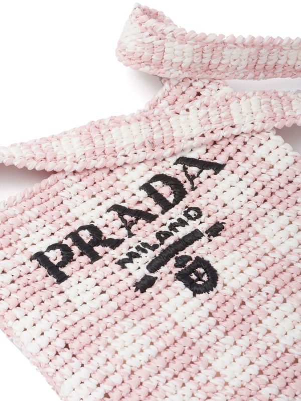 Prada Small Raffia bag - Image 4