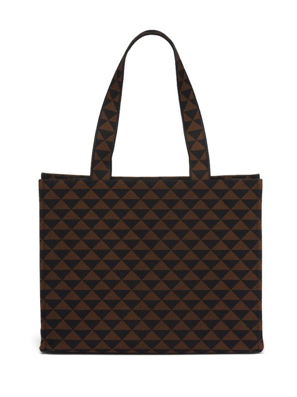 Prada çarge Symbole geometric-print tote - Image 4