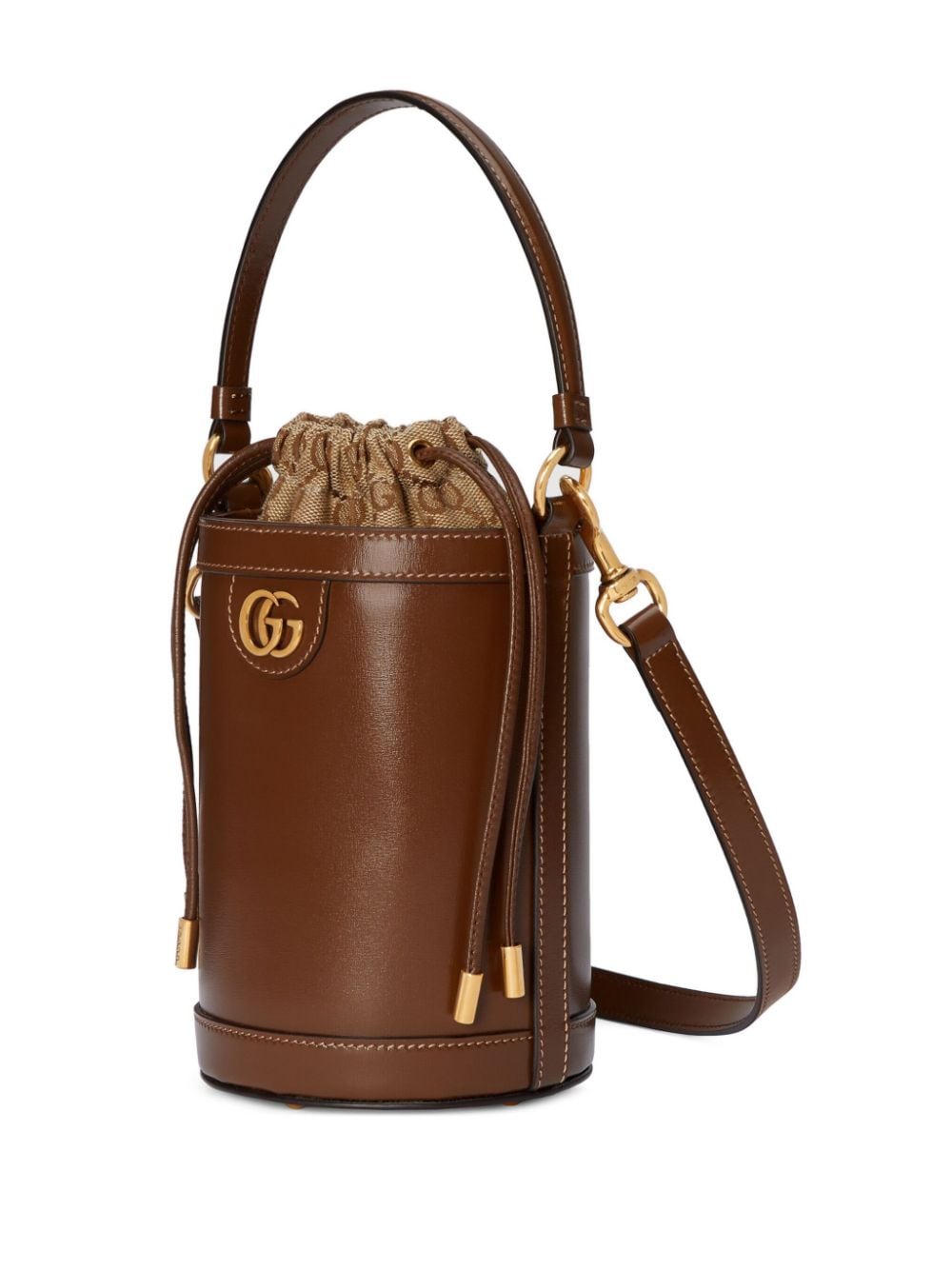 Gucci mini Ophidia leather bucket bag - Image 4