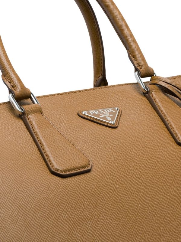 Prada Saffiano leather tote bag - Image 4