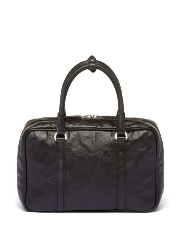 Prada medium leather tote bag - Image 4