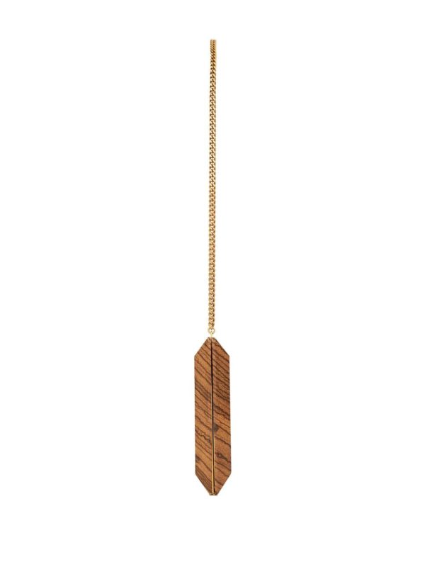 Saint Laurent Minaudiere wood clutch bag - Image 4