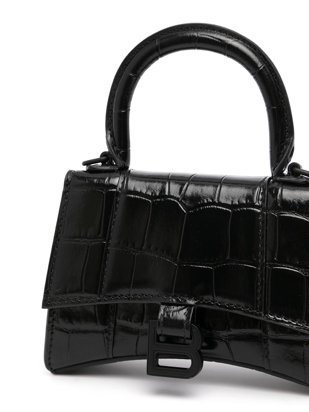 Balenciaga Hourglass embossed mini bag - Image 4