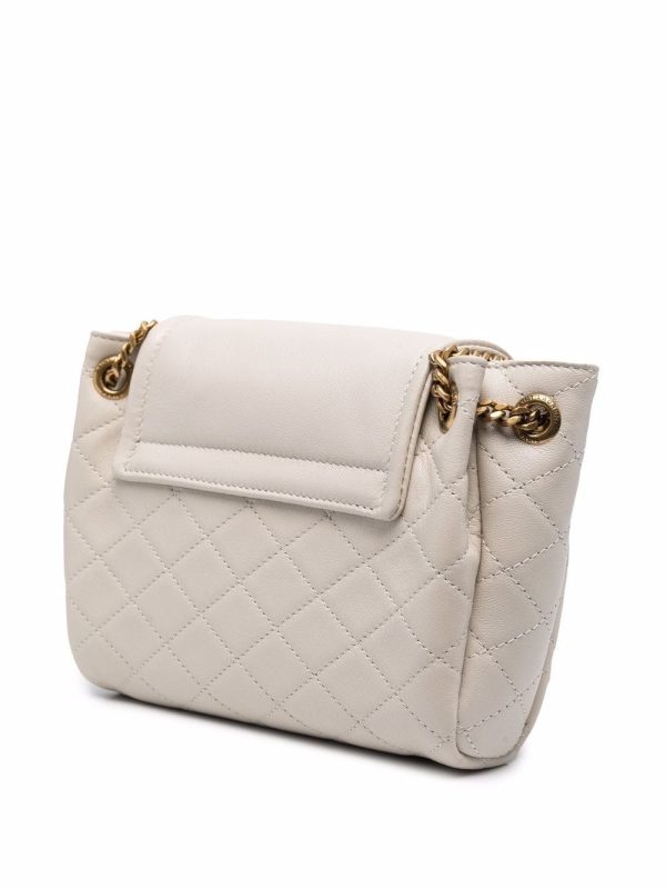 Saint Laurent diamond-quilted YSL crossbody bag - Image 4