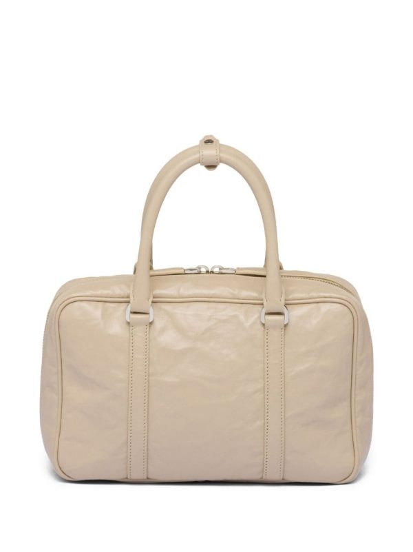 Prada medium leather tote bag - Image 4