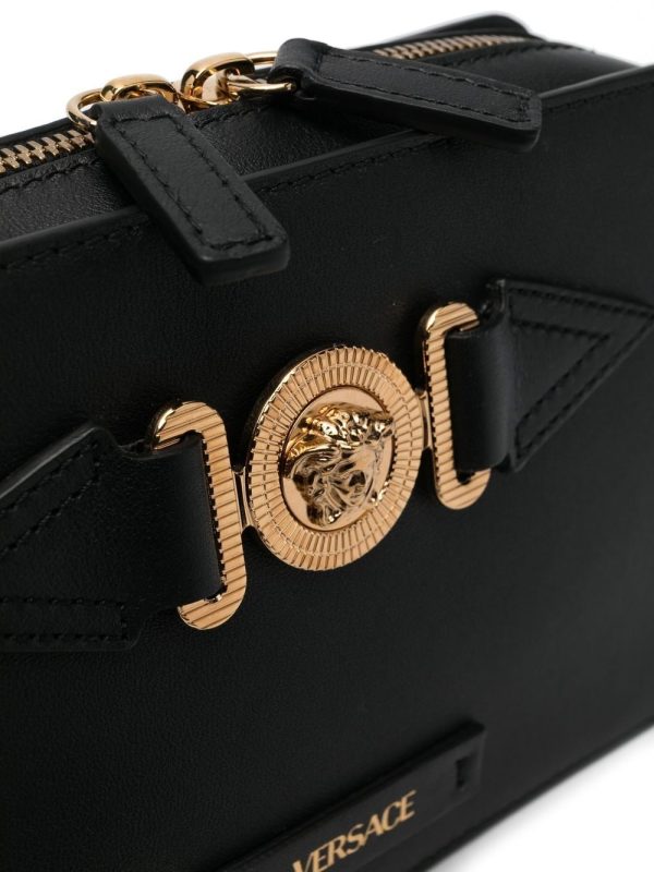 Versace Medusa-Head leather clutch bag - Image 5