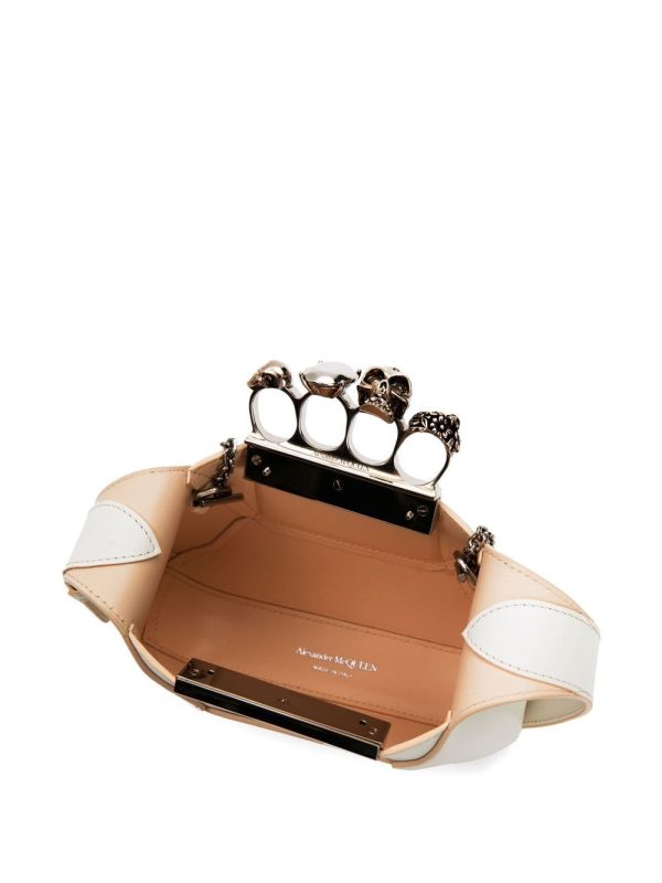 Alexander McQueen Jewelled Hobo leather mini bag - Image 3