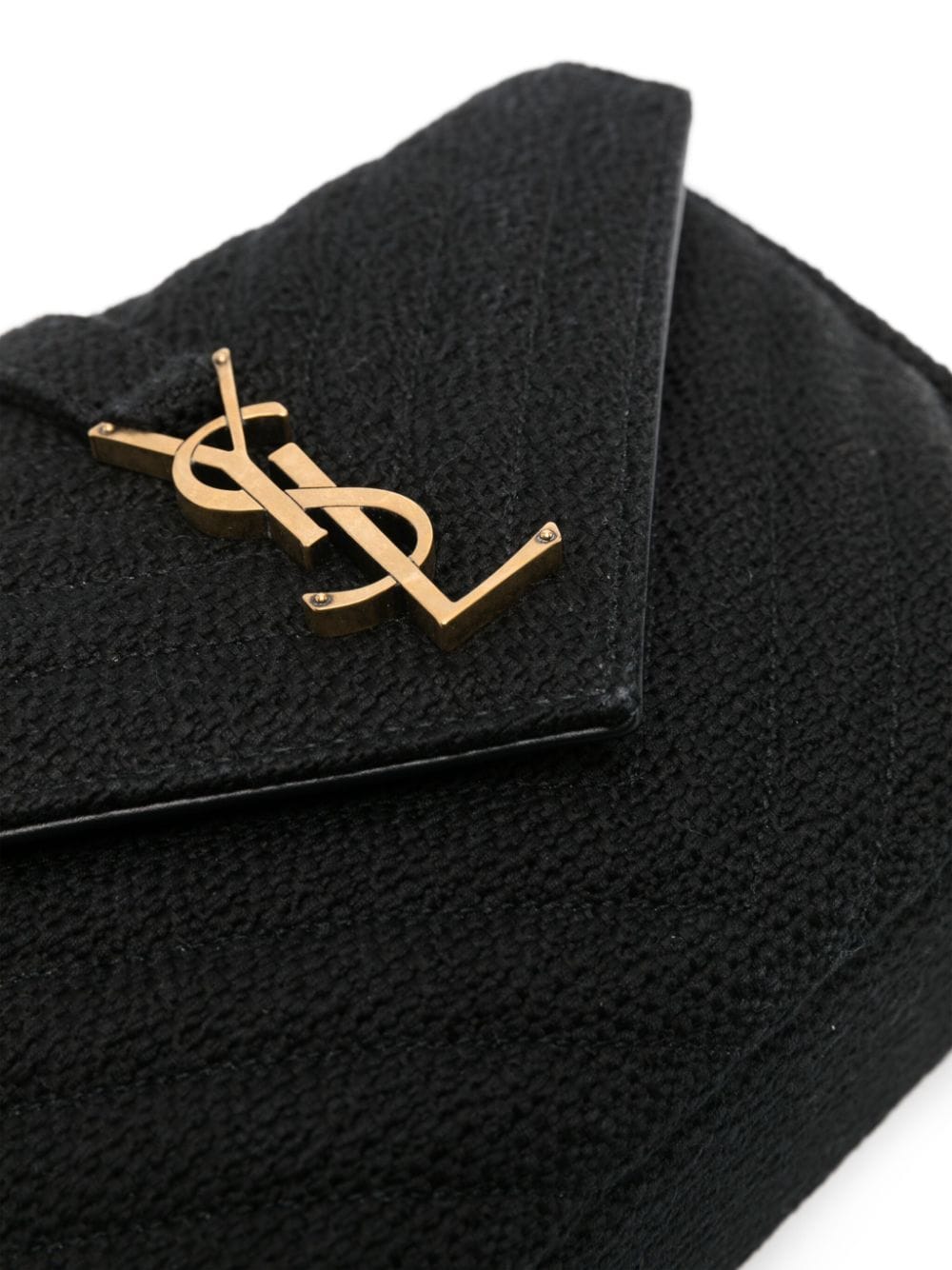 Saint Laurent medium College bouclé tote bag - Image 4