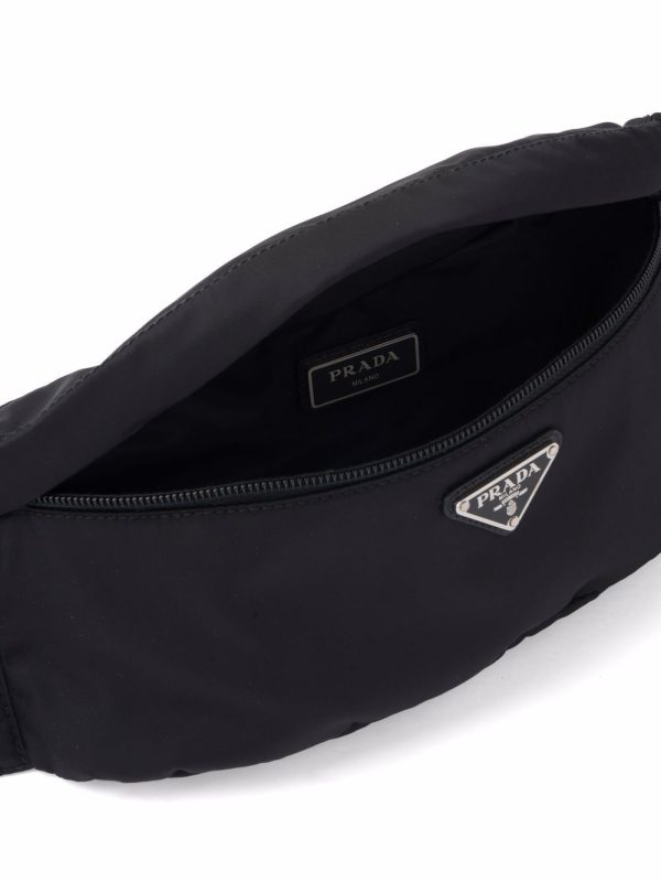 Prada logo-plaque belt bag - Image 4