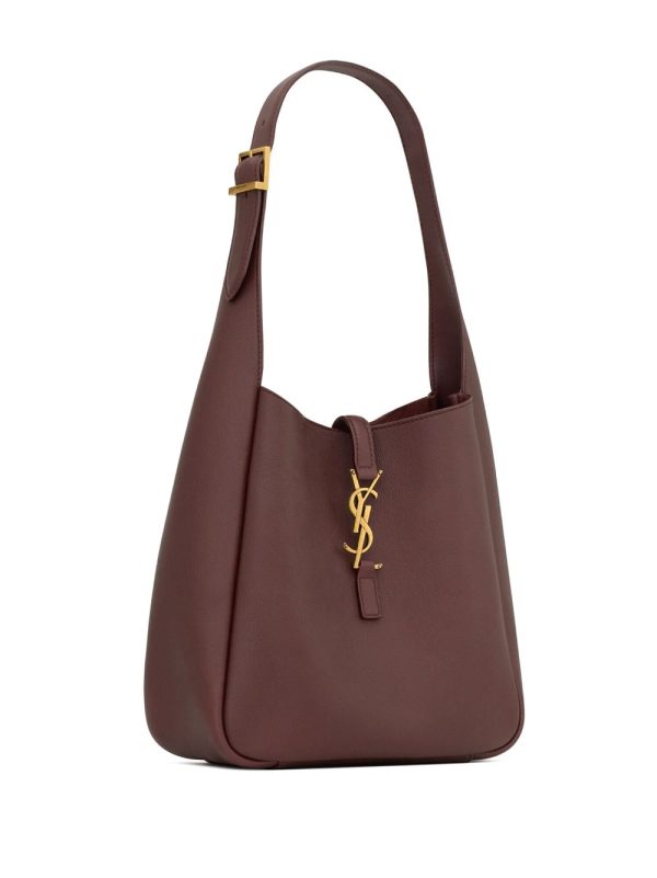 Saint Laurent Le 5 à 7 monogram-plaque shoulder bag - Image 4