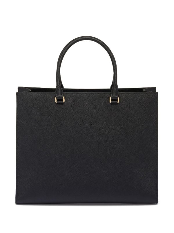 Prada medium saffiano leather tote bag - Image 4