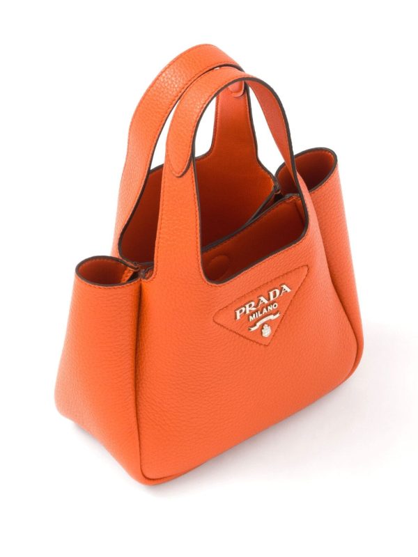 Prada logo-plaque tote bag - Image 4