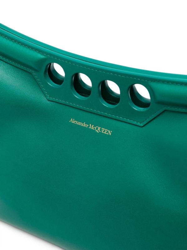 Alexander McQueen small The Peak leather shoulder bag - Image 4