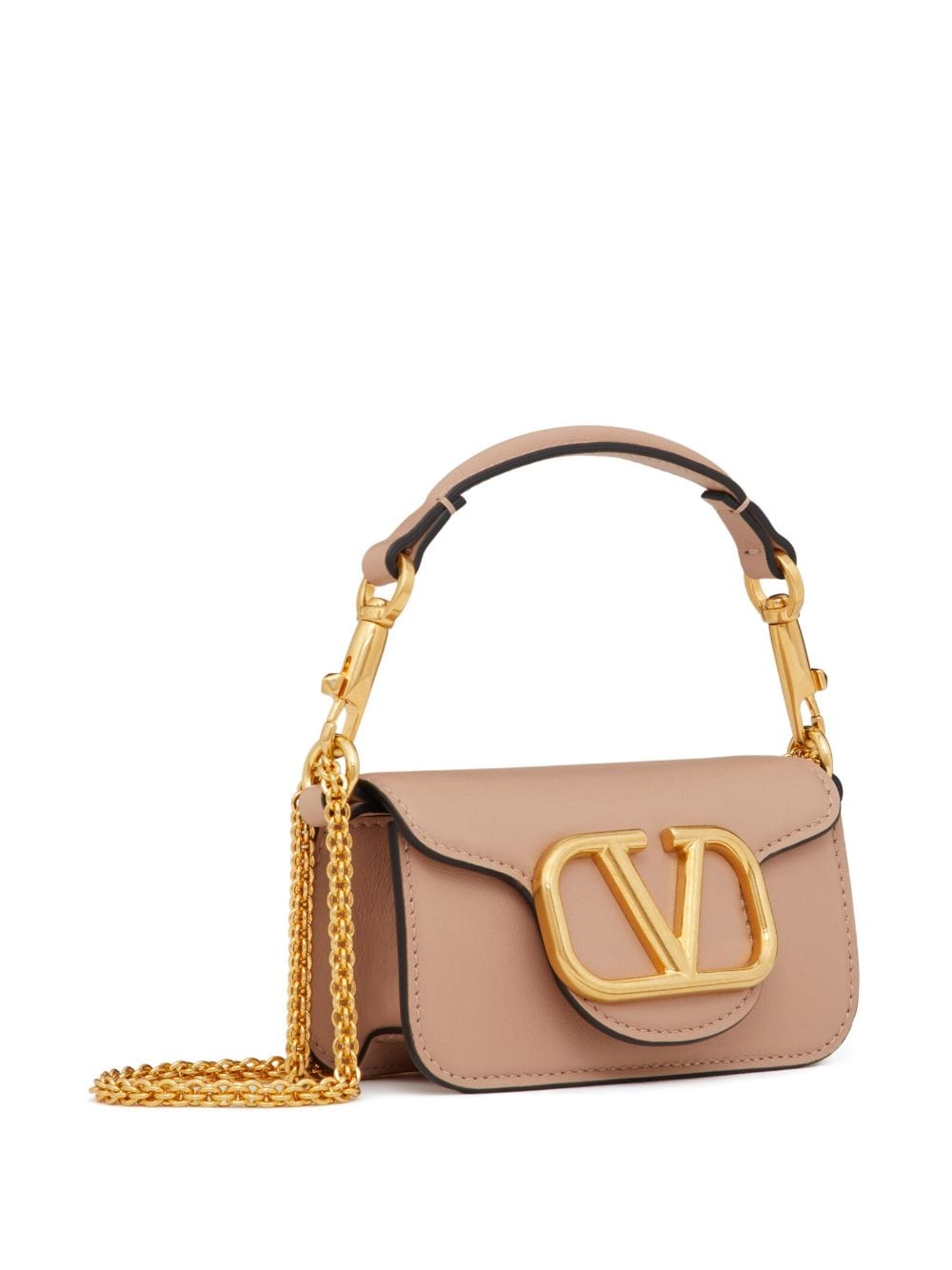 Valentino Garavani micro Locò leather shoulder bag - Image 4