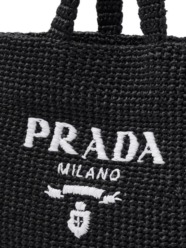 Prada Raffia tote bag - Image 4