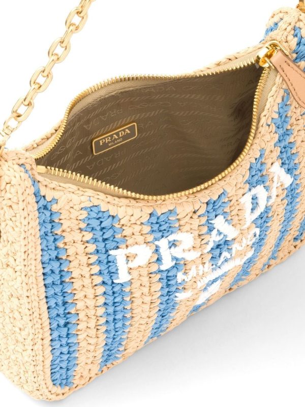 Prada Re-Edition 2005 crochet-knit shoulder bag - Image 4