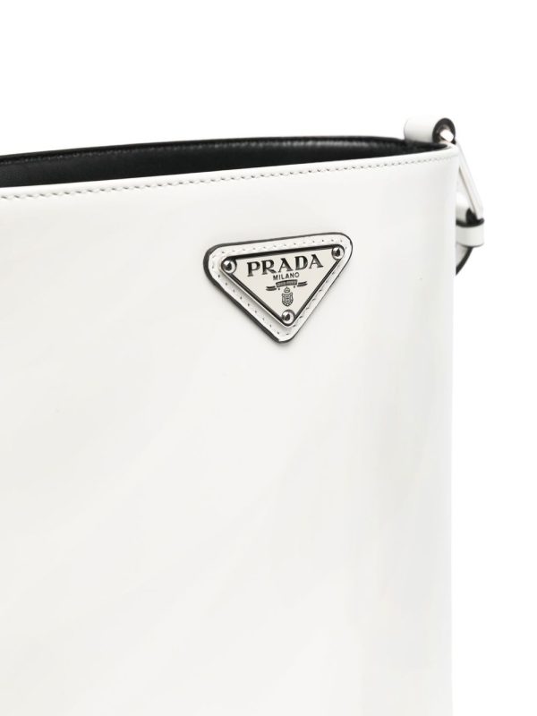 Prada small Spazzolato bucket bag - Image 4