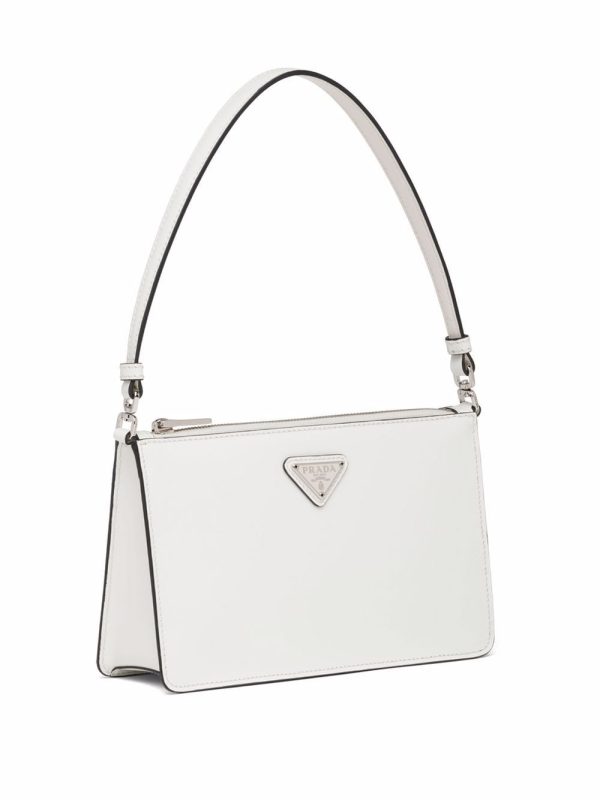 Prada triangle-plaque shoulder bag - Image 4