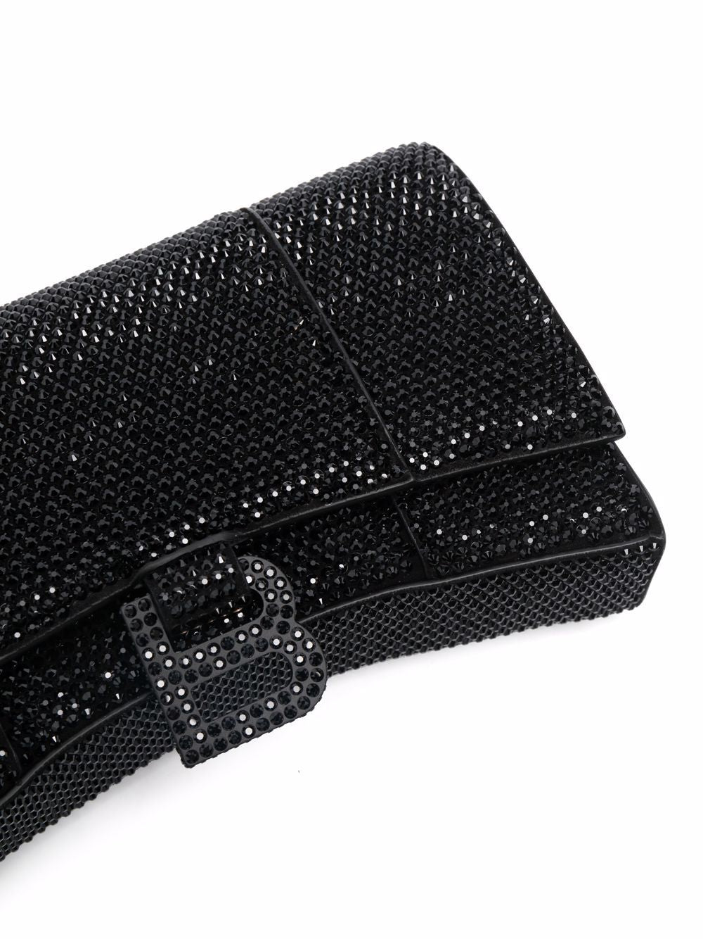 Balenciaga Hourglass crystal-studded crossbody bag - Image 4