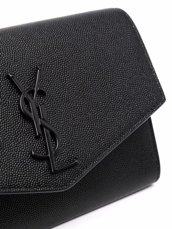 Saint Laurent envelope leather clutch bag - Image 4