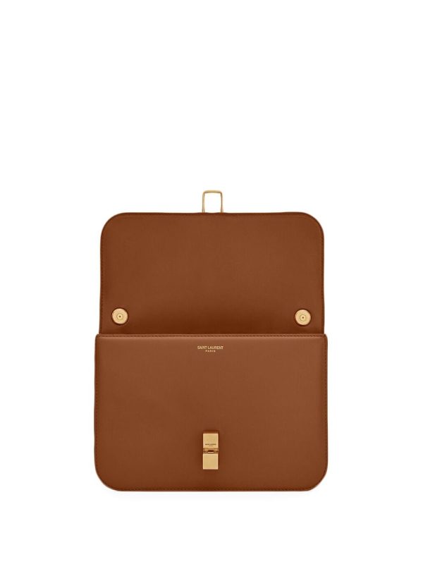 Saint Laurent debossed-logo crossbody bag - Image 4