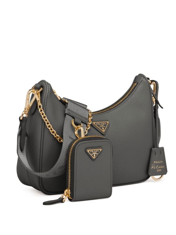 Prada Re-Edition 2005 leather shoulder bag - Image 4