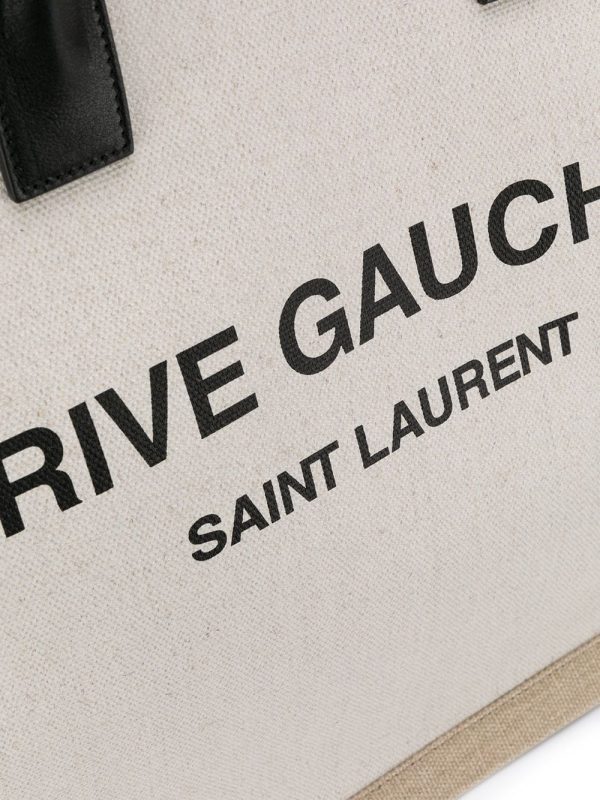 Saint Laurent logo-print tote bag - Image 4
