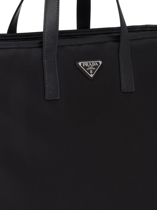 Prada Re-Nylon logo tote bag - Image 4