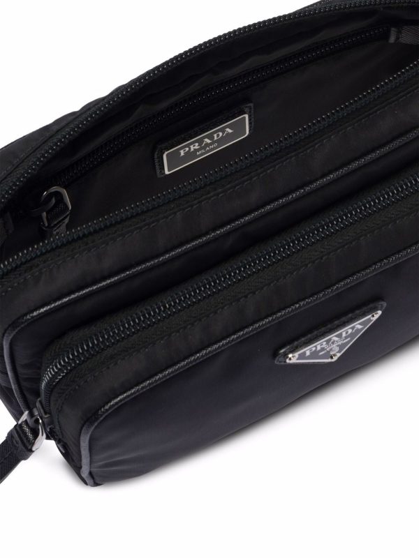 Prada logo-plaque belt bag - Image 4