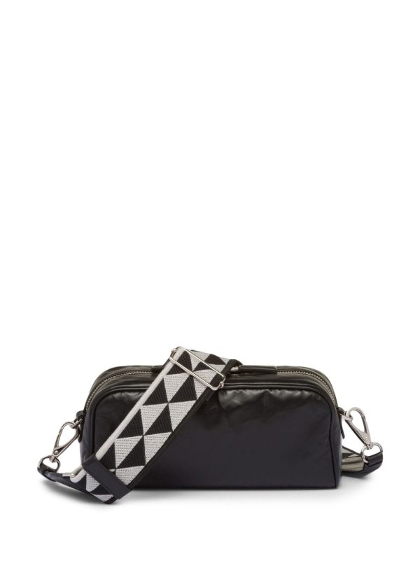Prada logo-plaque shoulder bag - Image 4