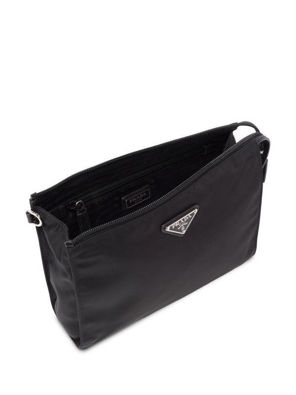 Prada Re-Nylon and Saffiano leather pouch - Image 4