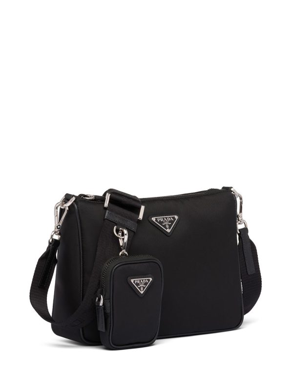 Prada logo-plaque shoulder bag - Image 4
