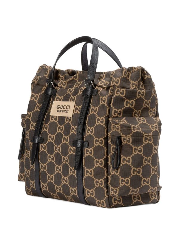 Gucci medium GG recycled polyester tote bag - Image 4