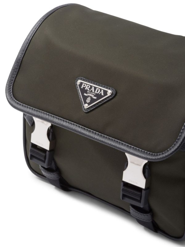 Prada Re-Nylon logo-plaque backpack - Image 4