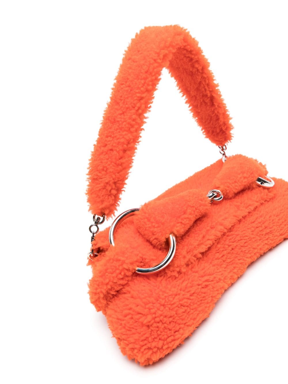 Gucci medium Horsebit shearling shoulder bag - Image 4